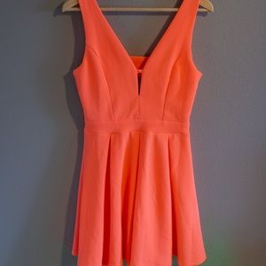 Hot Pink Charlotte Russe Summer Dress